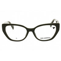 Karl Lagerfeld Women's Eyeglasses - Khaki Full Rim Cat Eye Shape Frame | KL6151 275 ,