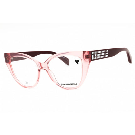 Karl Lagerfeld Women's Eyeglasses - Nude Injected Propionate Full Rim | KL6178 272 ,