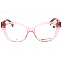 Karl Lagerfeld Women's Eyeglasses - Nude Injected Propionate Full Rim | KL6178 272 ,