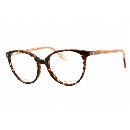 Kate Spade Women's Eyeglasses - Havana Plastic Full Rim Cat Eye Frame | Adelle 0086 00 ,
