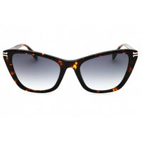 Marc Jacobs Women's Sunglasses - Havana Plastic Full Rim Cat Eye | MJ 1095/S 0086 GB ,