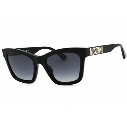 Moschino Women's Sunglasses - Black Plastic Full Rim Cat Eye Frame | MOS156/S 0807 9O ,