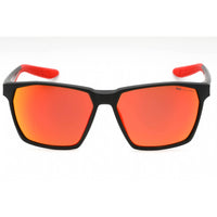 Nike Unisex Sunglasses - Matte Black Full Rim Square | NIKE MAVERICK P EV1097 010 ,