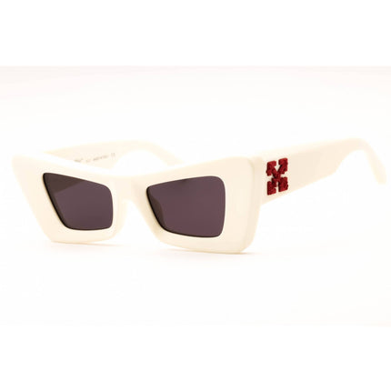 Off-White Women's Sunglasses - White Plastic Cat Eye Shape Frame | ACCRA OERI027 107 ,