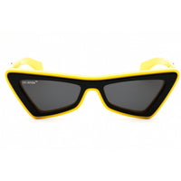 Off-White Women's Sunglasses - Yellow Plastic Full Rim Cat Eye Frame | ARTEMISIA 1807 ,