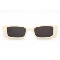 Off-White Unisex Sunglasses - White Plastic Full Rim Rectangular Frame | ARTHUR 0107 ,