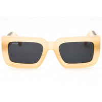 Off-White Women's Sunglasses - Sand Metal & Plastic Rectangular Frame | BOSTON 1707 ,