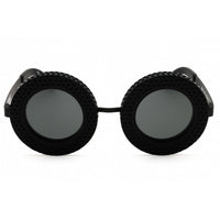 Off-White Women's Sunglasses - Black Acetate Full Rim Round Shape Frame | CHICAGO 1007 ,