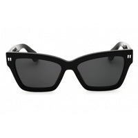 Off-White Women's Sunglasses - Black Plastic Full Rim Cat Eye Frame | CINCINNATI 1007 ,