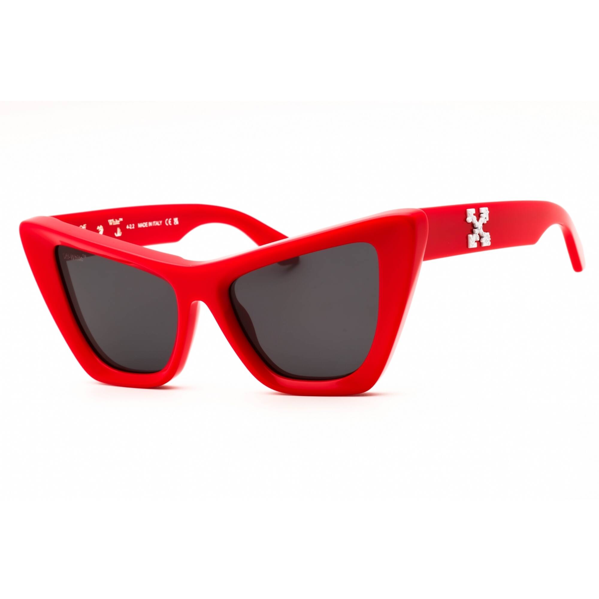 Off White MIRAMAR Sunglasses 2507 RED acetate Cat eye Off-White Women main image 2