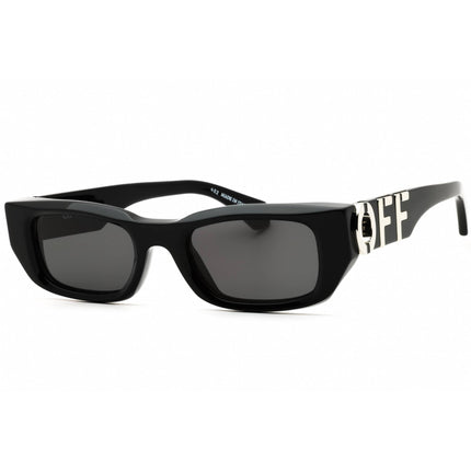 Off-White Unisex Sunglasses - Black Plastic Full Rim Rectangular Frame | FILLMORE 1007 ,