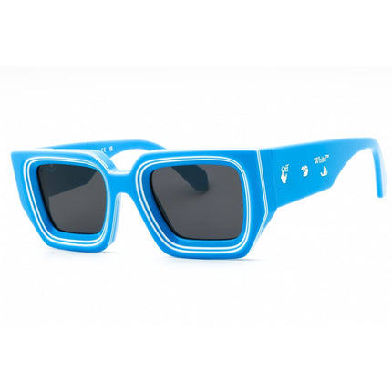 Off-White Unisex Sunglasses - Blue Plastic Full Rim Square Frame | FRANCISCO 4507 ,