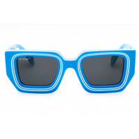 Off-White Unisex Sunglasses - Blue Plastic Full Rim Square Frame | FRANCISCO 4507 ,