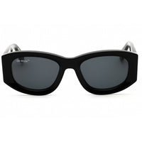 Off-White Women's Sunglasses - Black Plastic Full Rim Oval Shape Frame | JOAN 1007 ,