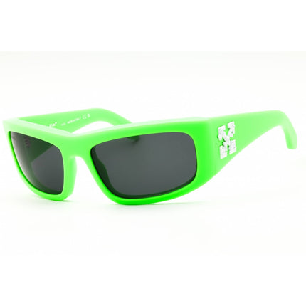 Off-White Unisex Sunglasses - Green Plastic Full Rim Rectangular Frame | JOSEPH 5907 ,