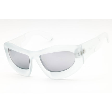 Off-White Unisex Sunglasses - Crystal Acetate Full Rim Cat Eye Frame | KATOKA 0072 ,