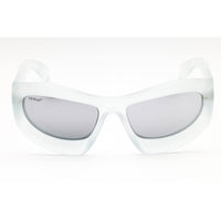 Off-White Unisex Sunglasses - Crystal Acetate Full Rim Cat Eye Frame | KATOKA 0072 ,