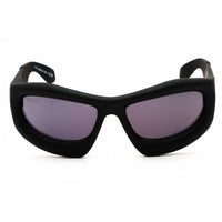 Off-White Unisex Sunglasses - Black Plastic Full Rim Cat Eye Shape Frame | KATOKA 1007 ,