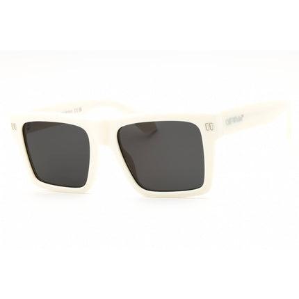 Off-White Unisex Sunglasses - White Plastic Full Rim Square Shape Frame | LAWTON 0107 ,