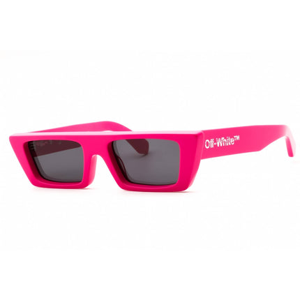 Off-White Women's Sunglasses - Fuchsia Plastic Full Rim Rectangular Frame | MARFA 3207 ,