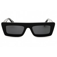 Off-White Unisex Sunglasses - Black Plastic Full Rim Rectangular Frame | ONTARIO 1007 ,