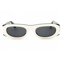 Off-White Women's Sunglasses - White Plastic Full Rim Oval Shape Frame | ORLANDO 0107 ,