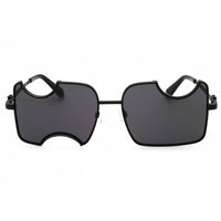 Off-White Unisex Sunglasses - Black Metal Full Rim Geometric Frame | SALVADOR 1007 ,