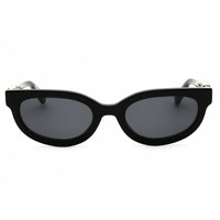 Off-White Women's Sunglasses - Black Plastic Full Rim Oval Shape Frame | SPARKS 1007 ,