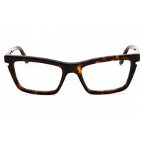 Off-White Women's Eyeglasses - Havana Blue Block Full Rim Cat Eye | STYLE 50 6000 ,
