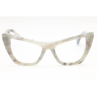 Off-White Women's Eyeglasses - Marble Plastic Full Rim Cat Eye Frame | STYLE 11 0800 ,
