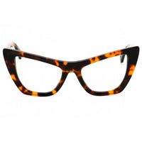 Off-White Women's Eyeglasses - Havana Plastic Full Rim Cat Eye Frame | STYLE 11 6000 ,