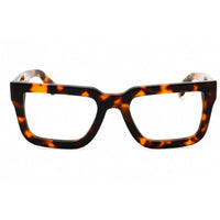 Off-White Unisex Eyeglasses - Havana Plastic Rectangular Shape Frame | STYLE 12 6000 ,