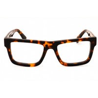 Off-White Unisex Eyeglasses - Havana Plastic Full Rim Square Frame | STYLE 15 16000 ,