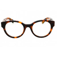 Off-White Unisex Eyeglasses - Havana Plastic Full Rim Round Frame | STYLE 2 16000 ,