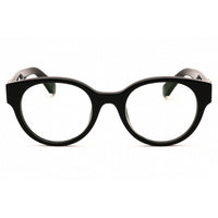 Off-White Unisex Eyeglasses - Black Plastic Full Rim Round Frame | STYLE 2 AF 1000 ,