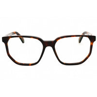 Off-White Unisex Eyeglasses - Havana Plastic Full Rim Geometric Frame | STYLE 39 6000 ,