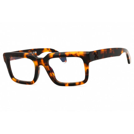 Off-White Unisex Eyeglasses - Havana Plastic Rectangular Shape Frame | STYLE 42 6000 ,