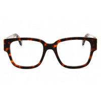 Off-White Unisex Eyeglasses - Havana Plastic Full Rim Square Frame | STYLE 47 6000 ,