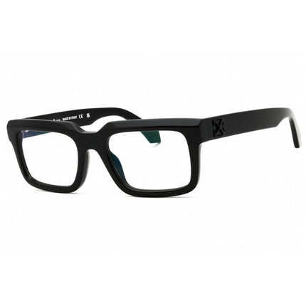 Off-White Unisex Eyeglasses - Black Plastic Rectangular Shape Frame | STYLE 73 1000 ,