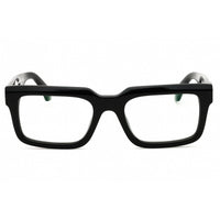 Off-White Unisex Eyeglasses - Black Plastic Rectangular Shape Frame | STYLE 73 1000 ,