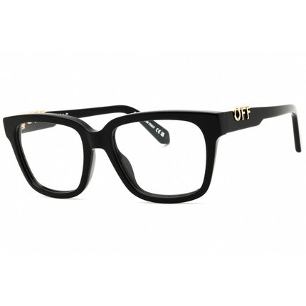 Off-White Unisex Eyeglasses - Black Plastic Full Rim Square Frame | STYLE 7C 1000 ,