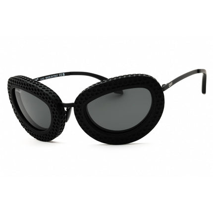 Off-White Women's Sunglasses - Black Plastic Full Rim Cat Eye Shape Frame | TOKYO 1007 ,