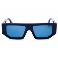 Off-White Unisex Sunglasses - Blue Plastic Rectangular Shape Frame | VANCOUVER 4545 ,