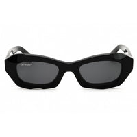 Off-White Women's Sunglasses - Black Plastic Full Rim Cat Eye Frame | VENEZIA 1007 ,