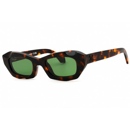Off-White Women's Sunglasses - Havana Plastic Full Rim Cat Eye Frame | VENEZIA 6055 ,
