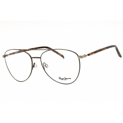 Pepe Jeans Women's Eyeglasses - Brown Metal Full Rim Aviator Shape Frame | PJ1293 C2 ,