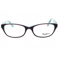 Pepe Jeans Women's Eyeglasses - Grape Plastic Full Rim Cat Eye Frame | PJ3114 FIONA C6 ,