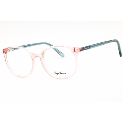 Pepe Jeans Women's Eyeglasses - Pink Plastic Full Rim Round Frame | PJ3425 GIGI C4 ,