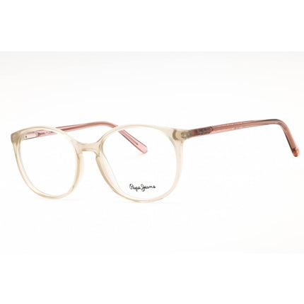 Pepe Jeans Women's Eyeglasses - Crystal Plastic Full Rim Round Frame | PJ3425 GIGI C6 ,
