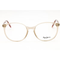 Pepe Jeans Women's Eyeglasses - Crystal Plastic Full Rim Round Frame | PJ3425 GIGI C6 ,